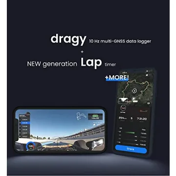 Dragy DRG70 GPS Performance Meter for Car Enthusiasts