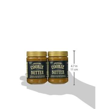 Trader Joe's Speculoos Cookie Butter 14.1 Oz Pack of 2