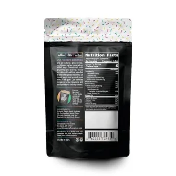 Keto Sprinkles, Vegan and Gluten-Free Dessert Topping