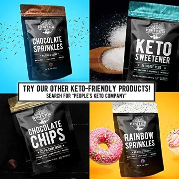 Keto Sprinkles, Vegan and Gluten-Free Dessert Topping