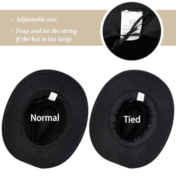 Eohak Shapeable Cowboy Hat for Stylish Sun Protection