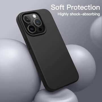 JETech iPhone 14 Pro Max Silicone Case - Stylish Protection