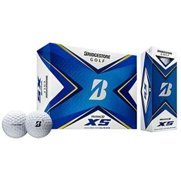 PlayBetter Bridgestone Tour B XS (Two Dozen) Golf Balls | Multi-Packs | REACTIV Cover Technology | Softer Feel & Maximum Greenside Spin