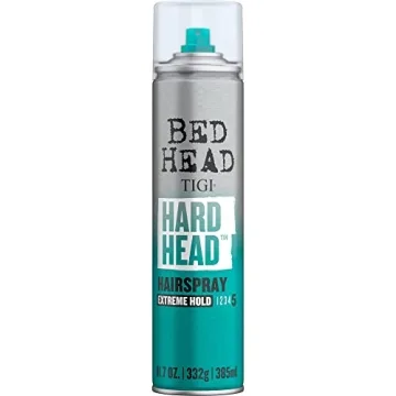 Bed Head by TIGI Hairspray Extra Hold Hard Head Hair Care Spray for All Hair Types, 11.7 oz