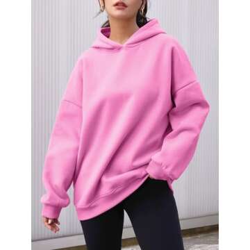 AUTOMET Womens Oversized Hoodies Fleece Sweatshirts Hooded Pullover 2025 Fashion Fall Clothes Trendy...