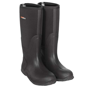 HISEA Men's Rain Boots - Waterproof & Insulated Outdoor Footwear