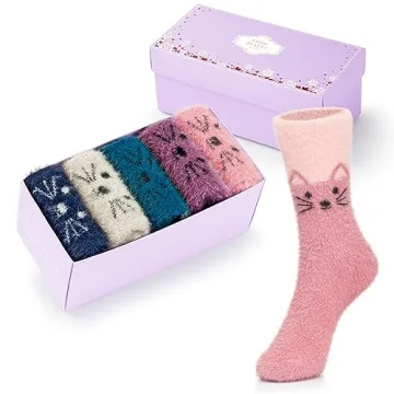 SISOSOCK Cozy Fuzzy Soft Socks Perfect Winter Gifts