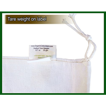 Reusable Organic Cotton Produce Bags - Sustainable Grocery Solution