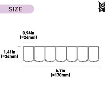 TinyTAN BTS Pill Organizer - Portable & Detachable Case