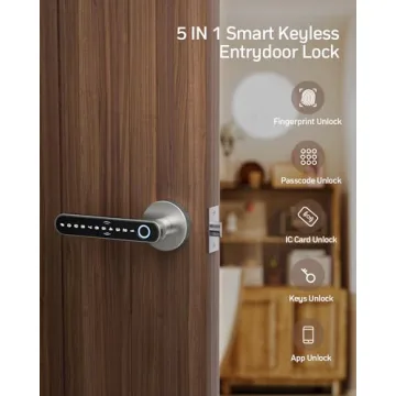 TMEZON Smart Fingerprint Door Lock - Keyless Entry