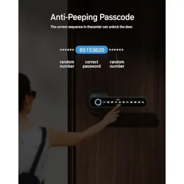 TMEZON Smart Fingerprint Door Lock - Keyless Entry