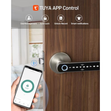 TMEZON Smart Fingerprint Door Lock - Keyless Entry