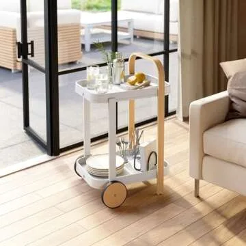 Stylish Umbra Bellwood Bar Cart - Elevate Your Home Entertaining