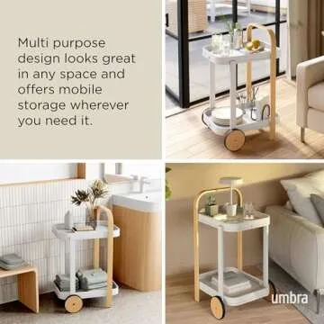 Stylish Umbra Bellwood Bar Cart for Home & Parties