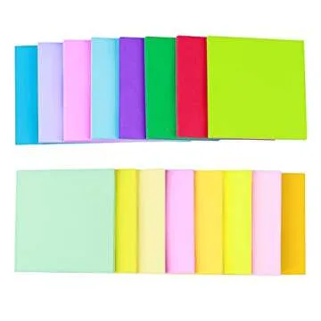 Vanpad (16 Pack) Sticky Notes 3x3 Inches,Bright Colors Self-Stick Pads, Easy to Post for Home, Office, Notebook