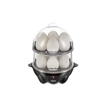 Hamilton Beach Electric Egg Cooker for Perfect Eggs Every Time