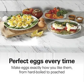  Hamilton Beach Electric Egg Cooker for Perfect Eggs Every Time
