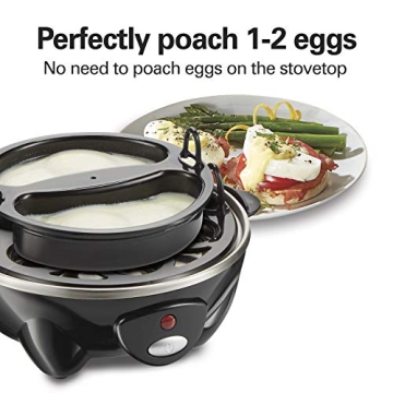 Hamilton Beach Electric Egg Cooker for Perfect Eggs Every Time