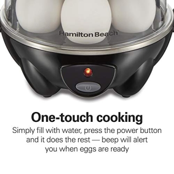  Hamilton Beach Electric Egg Cooker for Perfect Eggs Every Time