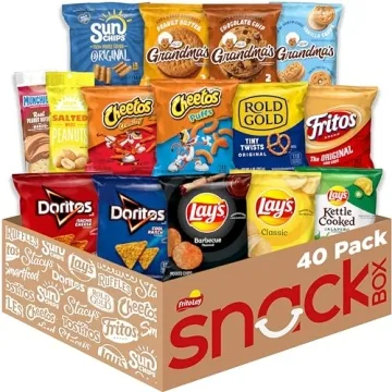 Frito Lay Ultimate Classic Snacks 40-Pack Variety Assortment