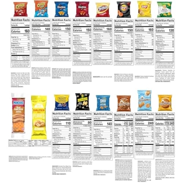 Frito Lay Ultimate Classic Snacks 40-Pack Variety