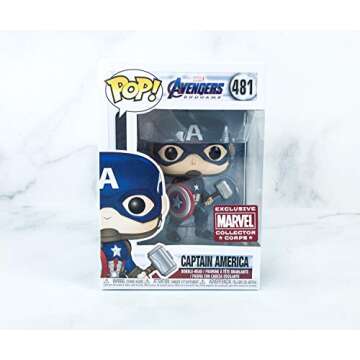 Funko Marvel Collector Corps Captain America Bobble Head