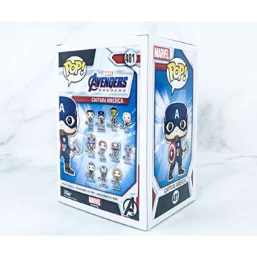 Funko Marvel Collector Corps Captain America Bobble Head