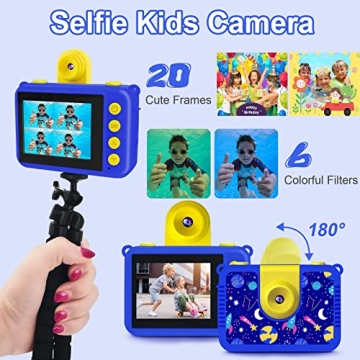 GKTZ Kids Waterproof Camera for Underwater Adventures