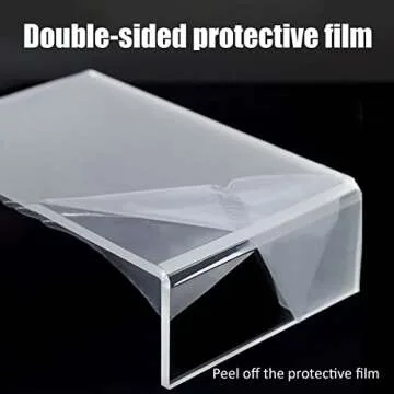 Clear Acrylic Display Risers Set for Showcasing Collections