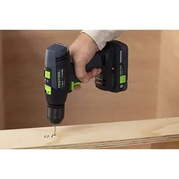 Festool T 18+3 E Cordless Drill Kit - Power & Precision