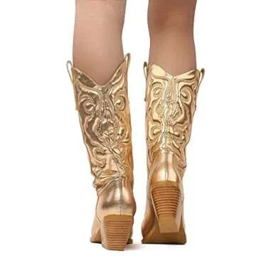 Trendy SO SIMPOK Cowboy Boots for Stylish Women