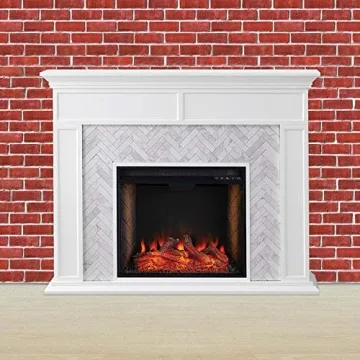 Versatile Brick Wall Backdrop for Winter Events