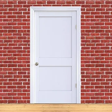 Versatile Brick Wall Backdrop for Winter Events