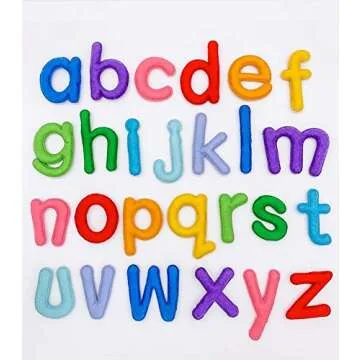 Curious Columbus Montessori Felt Letters and ABC Flash Cards - Lowercase Large Alphabet Letters for Toddlers and Educational Flashcards for Preschool. Felt Letter Set and Montessori Baby Flash Cards