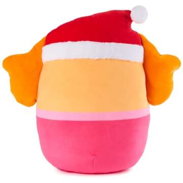 PAW Patrol Winter Holiday Skye Squish Plush, Official Toy from The Hit Cartoon, Special Edition Squishy Stuffed Animal for Ages 1 and Up, 12”