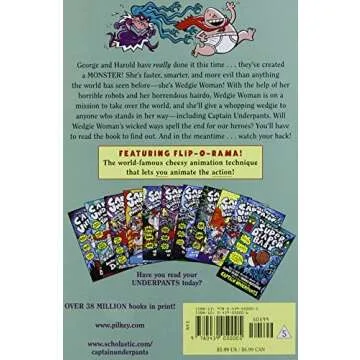 Captain Underpants 10 Books Collection - Engage Young Readers with Fun