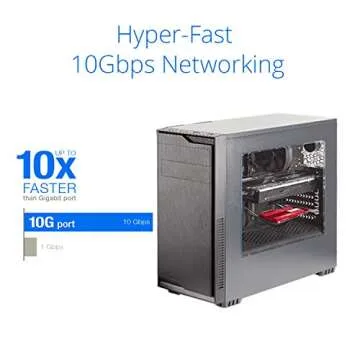 Asus 10Gbps Gigabit Ethernet Network Adapter - Fiber Optic