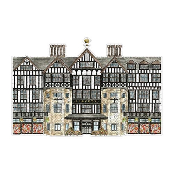 Galison Liberty Tudor Building Puzzle 750 Pieces