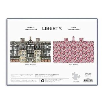 Galison Liberty Tudor Building Puzzle 750 Pieces