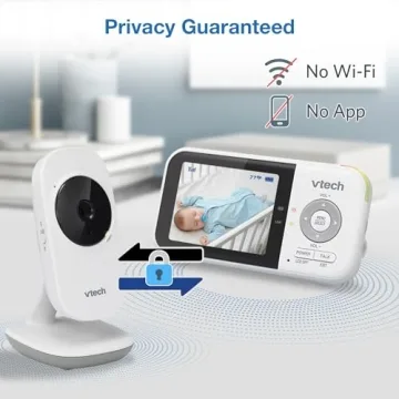VTech VM819 Baby Monitor - Secure, Reliable, Feature-Packed