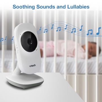 VTech VM819 Baby Monitor - Secure, Reliable, Feature-Packed