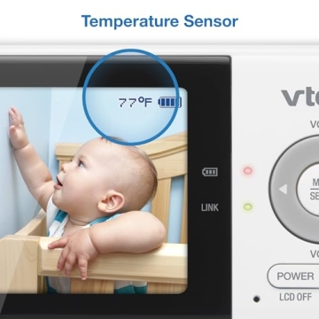 VTech VM819 Baby Monitor - Secure, Reliable, Feature-Packed