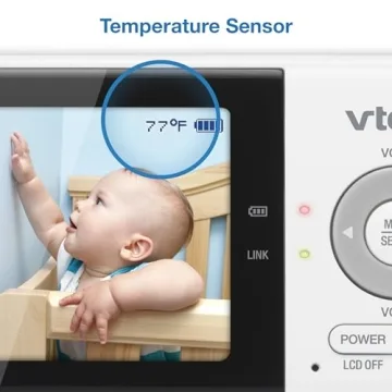 VTech VM819 Baby Monitor - Secure, Reliable, Feature-Packed
