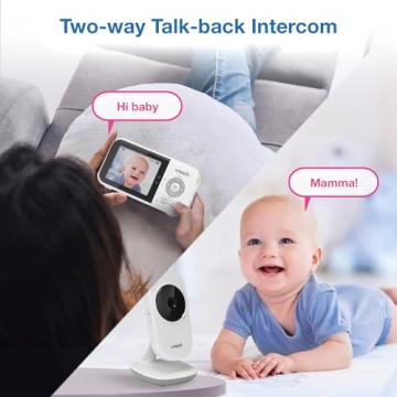 VTech VM819 Baby Monitor - Secure, Reliable, Feature-Packed