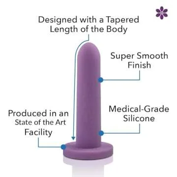 Intimate Rose Silicone Dilators for Pelvic Pain Relief