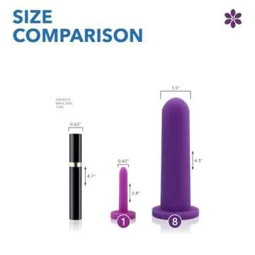 Intimate Rose Silicone Dilators for Pelvic Pain Relief