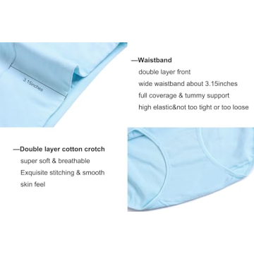 Comfortable High Waist Cotton Panties for New Moms