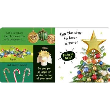 Noisy Christmas Touch and Feel Sound Book for Toddlers