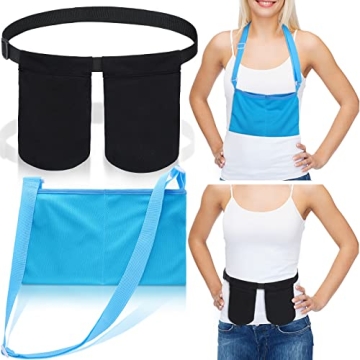 Adjustable Mastectomy Drain Holder with Shower Bag for Recovery