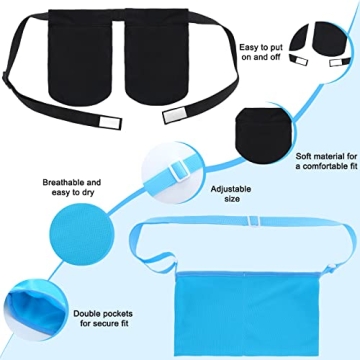 Adjustable Mastectomy Drain Holder with Shower Bag for Recovery